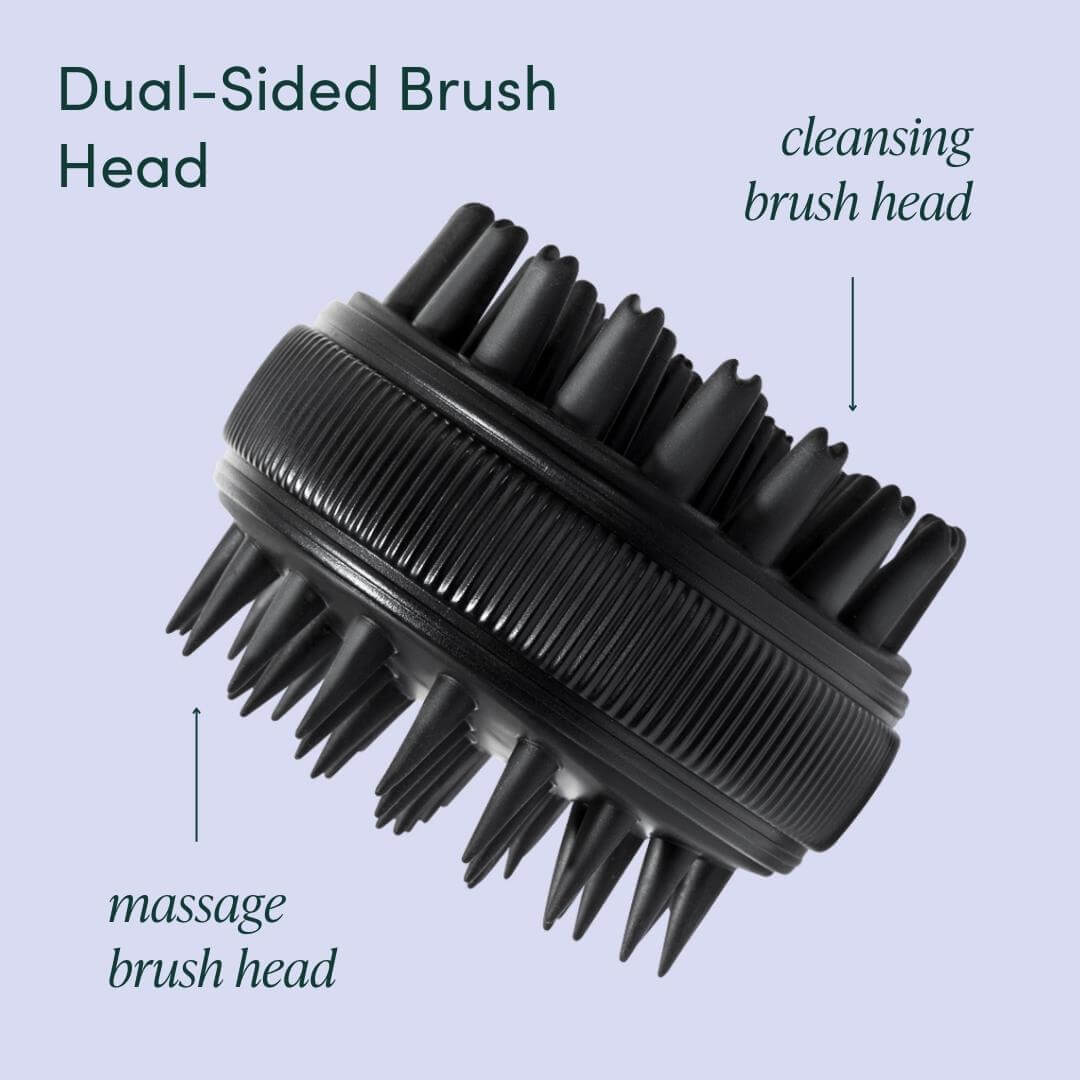 Silicone Scalp Massager & Exfoliating Brush - Spa Ritual