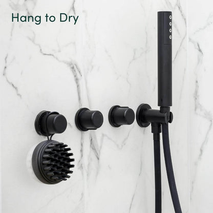 Silicone Scalp Massager & Exfoliating Brush - Spa Ritual