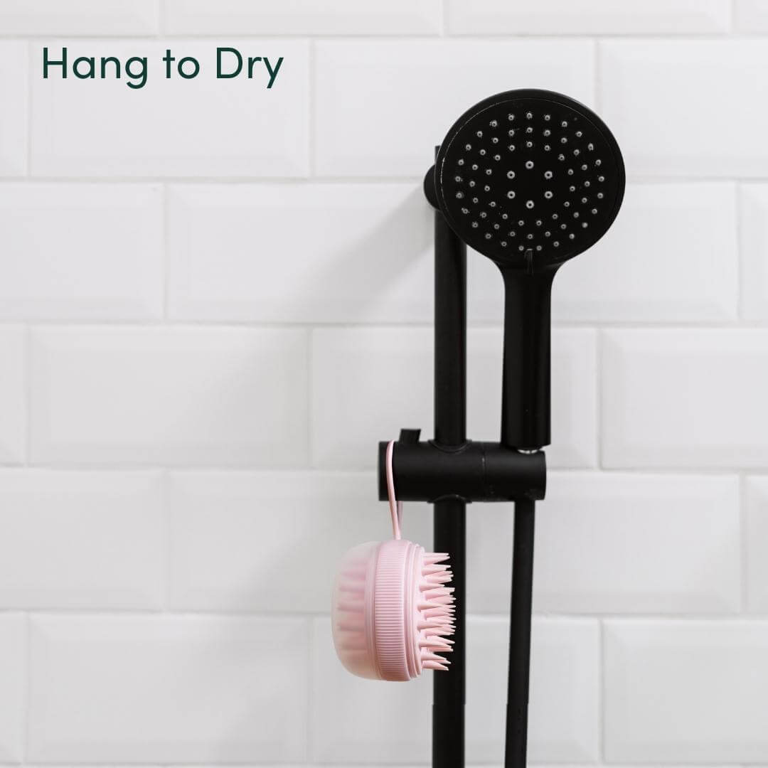 Silicone Scalp Massager & Exfoliating Brush - Spa Ritual