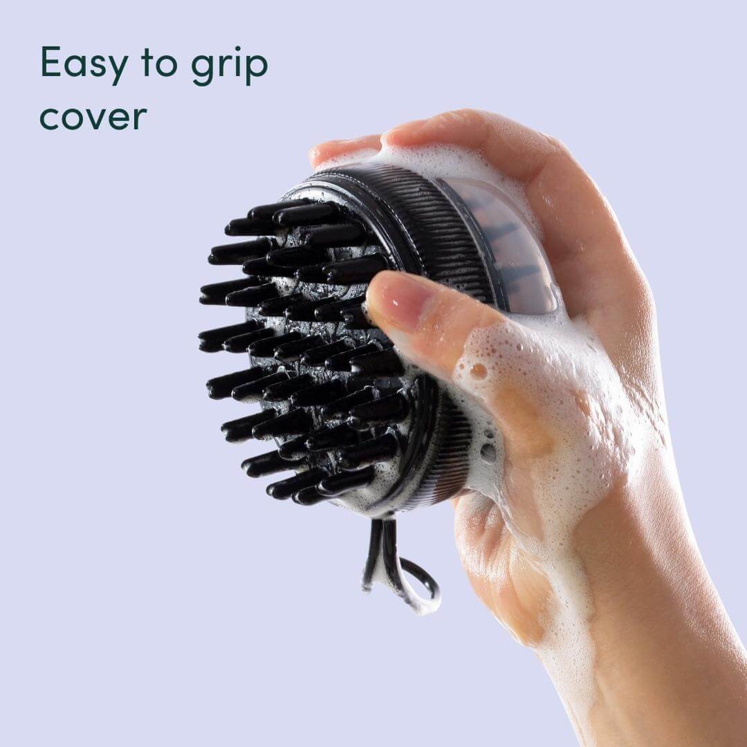 Silicone Scalp Massager & Exfoliating Brush - Spa Ritual
